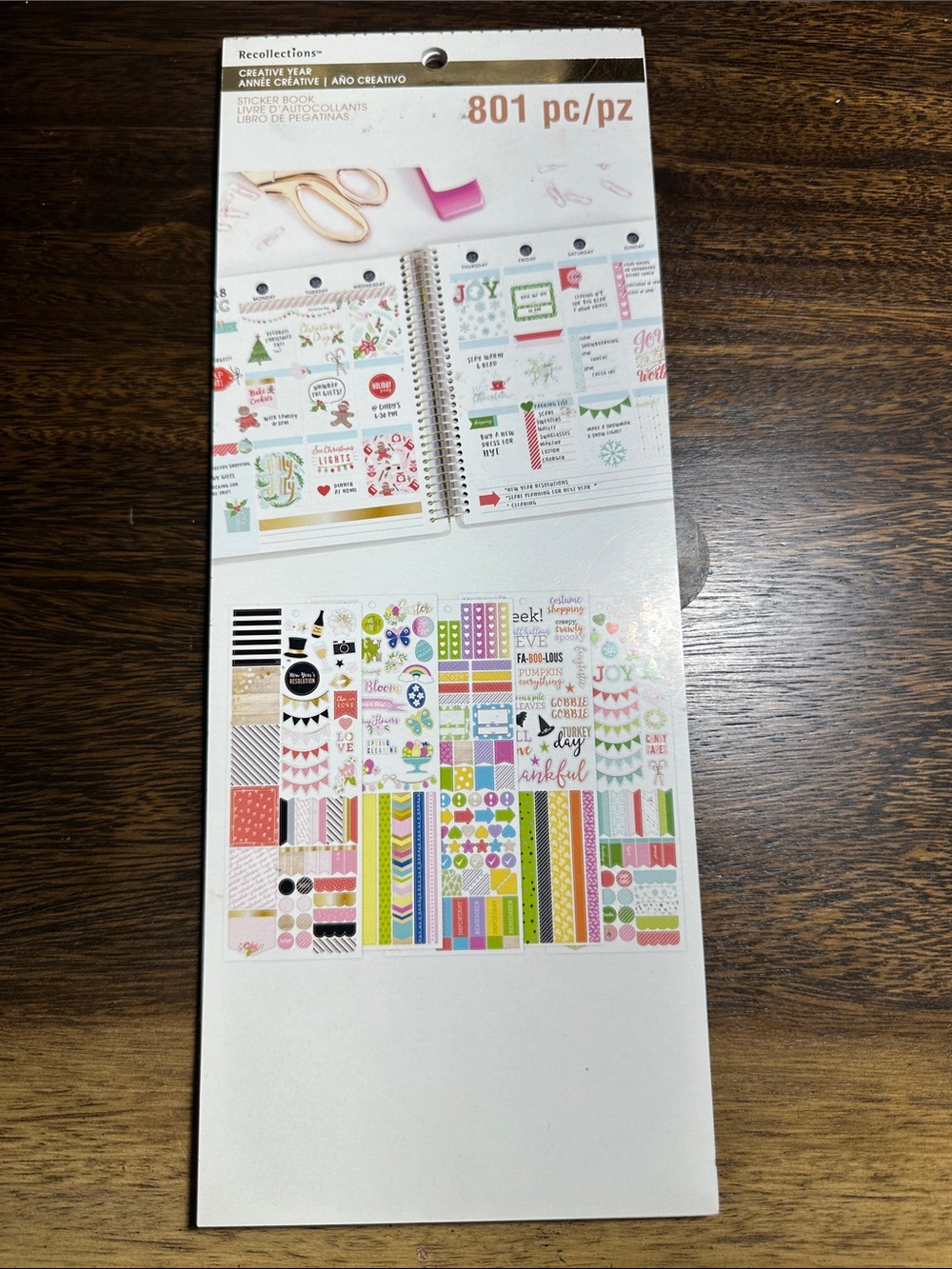 Recollections Colorful Planner Sticker Book 3/$25
